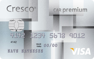 Eksempel på Cresco Car Premium kredittkort